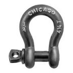 Chicago Hardware 20010 3 Shackle Screw Pin Anch Sc 1/4"